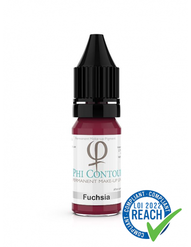 Pigment Fuchsia - PhiContour maquillage permanent lèvres eye-liner candylips loi REACH 2022
