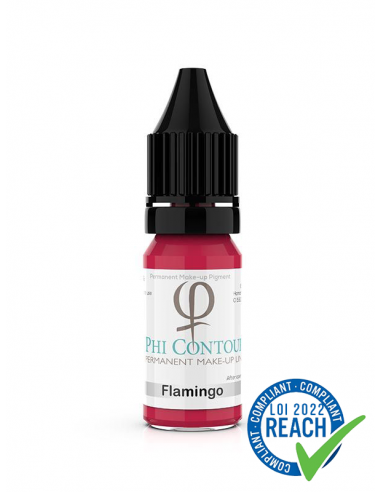 Pigment Flamingo - PhiContour maquillage permanent lèvres eye-liner candylips loi REACH 2022
