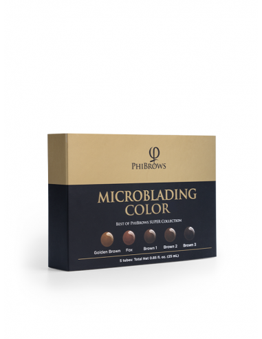 pack pigments phibrows SUPER microblading