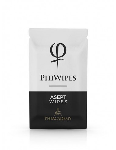 PhiWipes lingettes Asept 50 pcs aseptisant